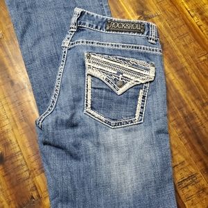 Women's 29×34 Rock&Roll Cowgirl Jeans